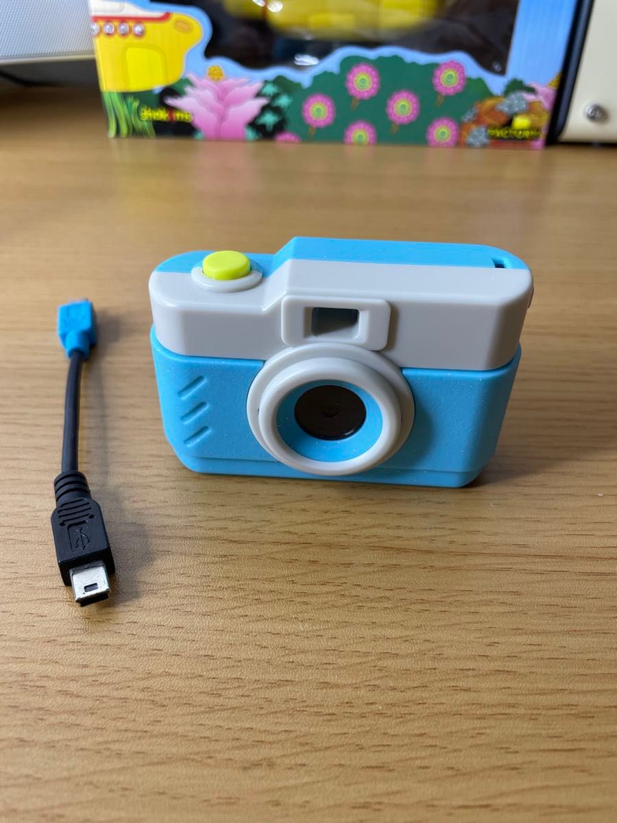 儿童相机 玩具相机 数码相机 蓝色 USB 带线