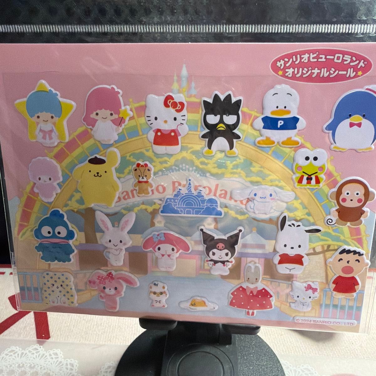 三丽鸥彩虹乐园原创贴纸三丽鸥角色