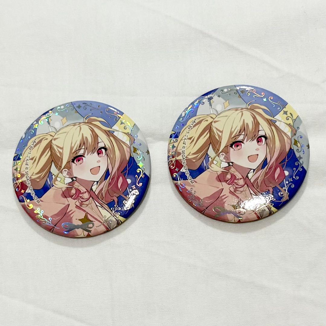 Project Sekai Colorful Stage! feat. Hatsune Miku (Proseka) Tenma Saki 4th Anniversary Thanks Festival Pin Badge Set of 2