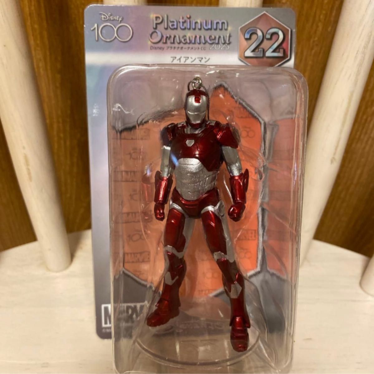 迪士尼商品 100 Platinum Ornament 钢铁侠 第22号