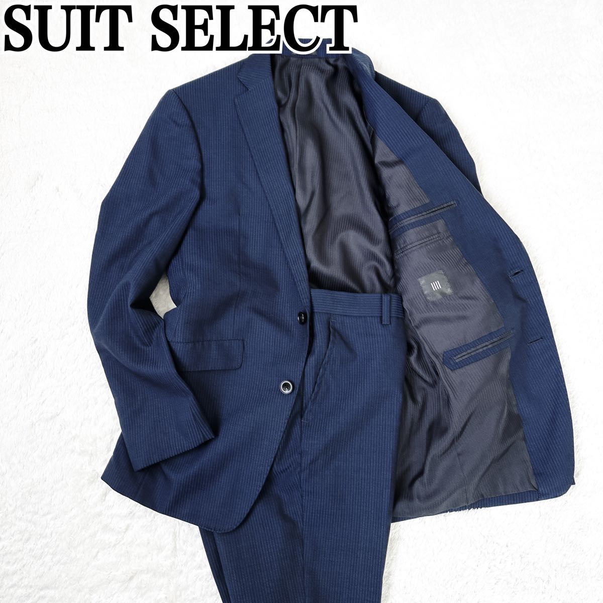 SUIT SELECT西装套装Y6奈比条纹羊毛
