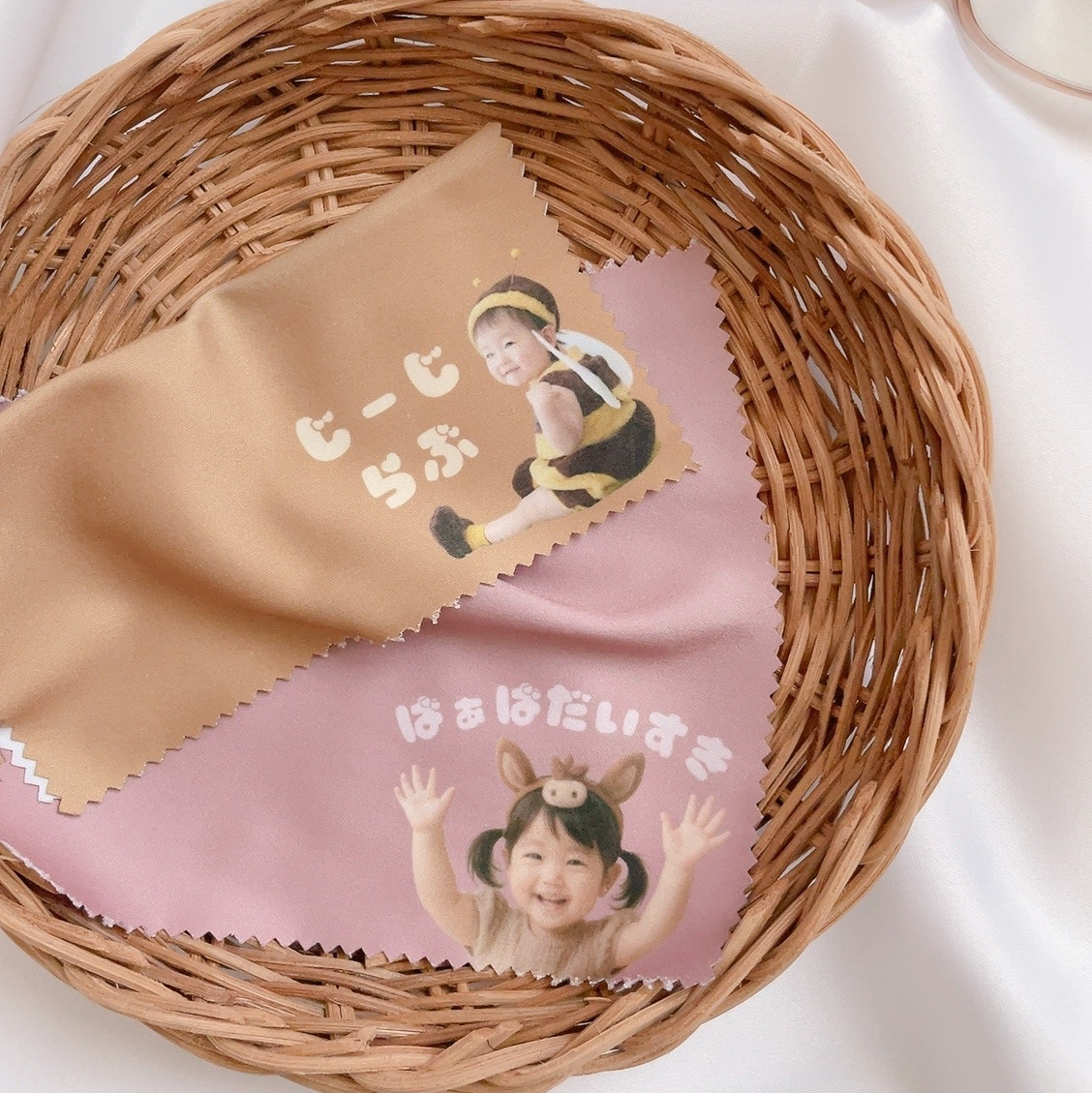 \敬老の日♡/眼镜清洁布 眼镜擦拭布 眼镜擦拭布 小礼品 照片周边 礼物 父亲节 母亲节 花甲之年 命名仪式 敬老日
