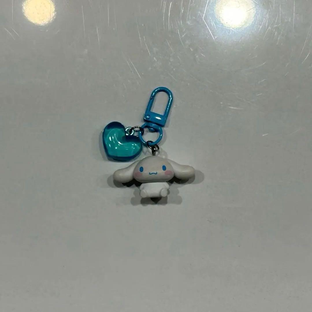 Cinnamoroll Mascot Keychain Blue