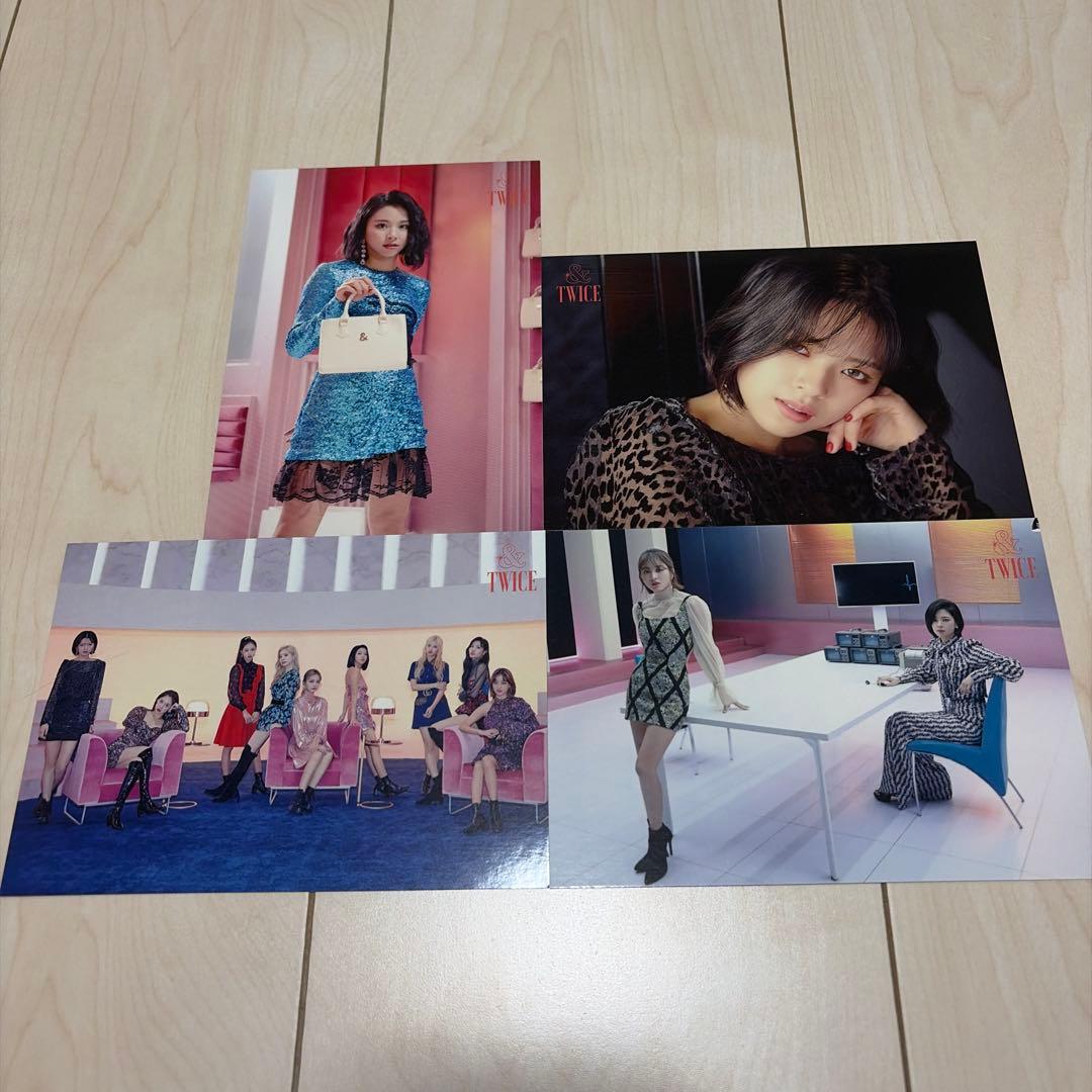TWICE &TWICE 官方明信片 4张套装