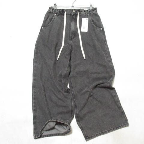 新品 axes femme 阿克西斯法姆 休闲牛仔裤 灰色 F