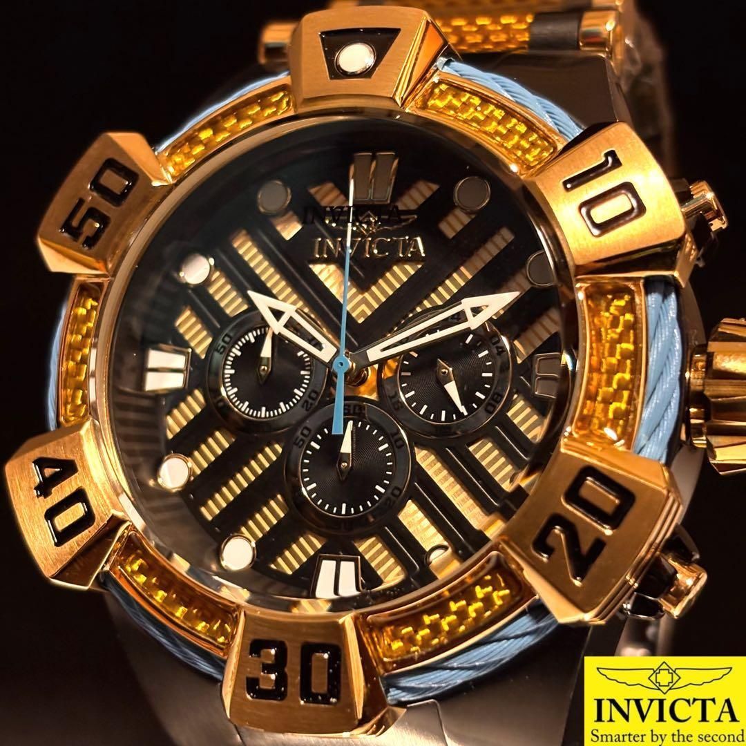 【王者风范】Invicta Bolt 52毫米 超厚款 男士腕表 全新 29万 Bolt 线缆表圈 坚毅 日本制造机芯