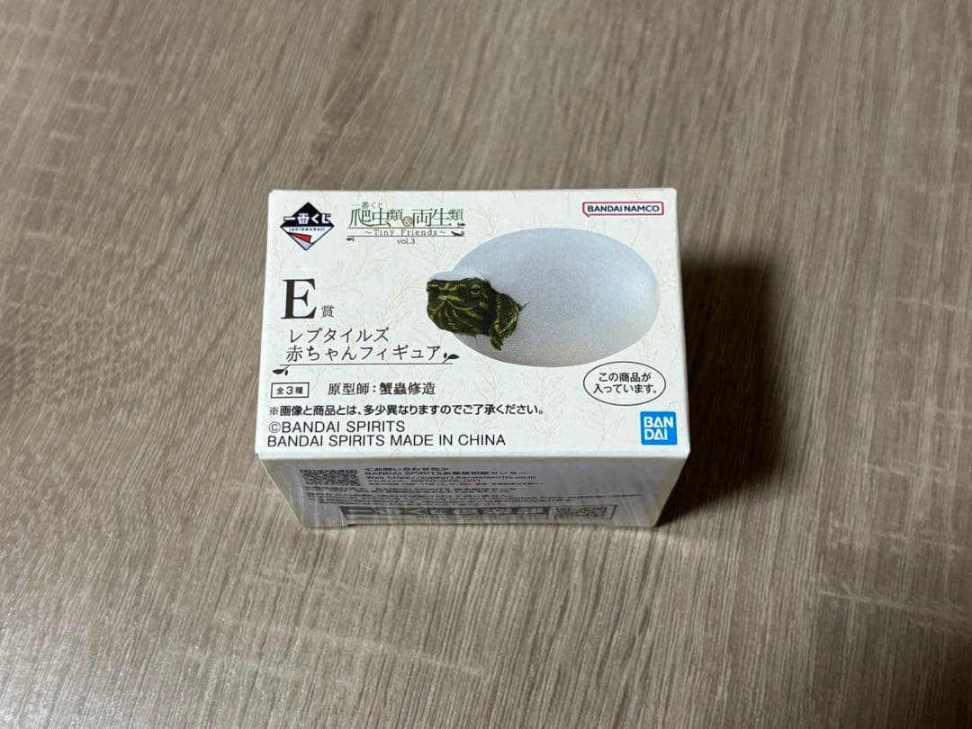 一番くじ 爬虫類&両生類 E賞 メガネカイマンの赤ちゃん