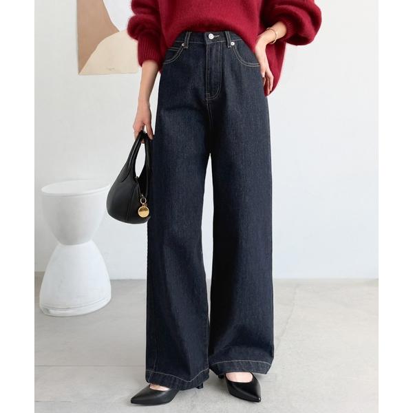Wide Pants Jeans Denim Denim Pants "26AW New Colors 2 Shades Available!" "Restocking Mid-November! Pre-orders Accepted" "Tall/Large Sizes Supported/5 Size Options" Slimming Effect x...