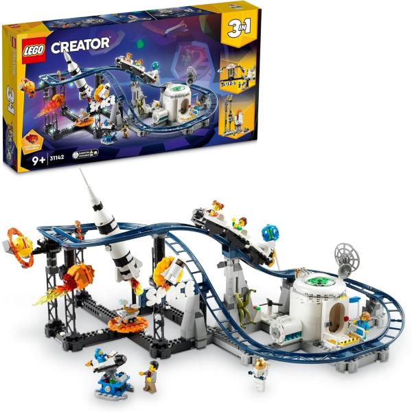 乐高创作者空间过山车宇宙游乐园31142 LEGO块3IN1 CREATOR