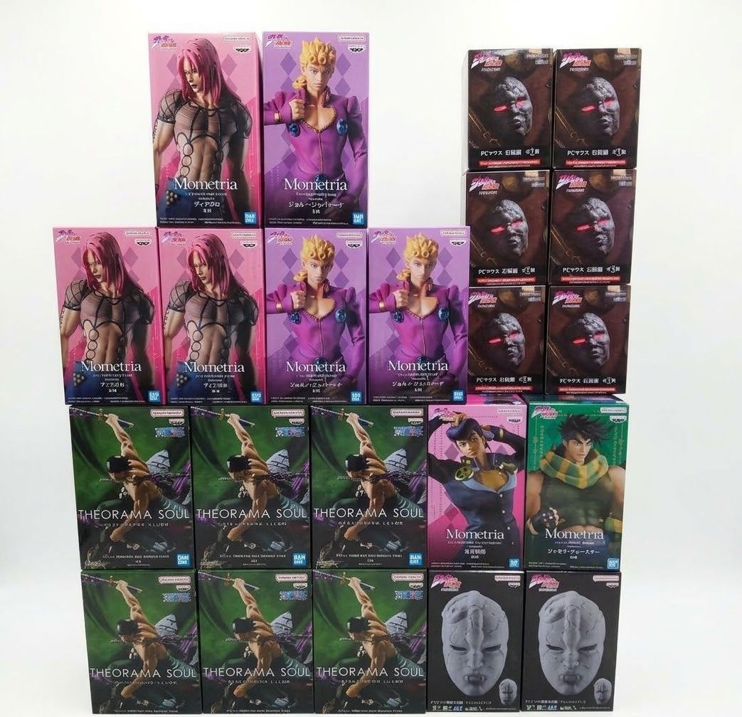 Mometria Jojo's Bizarre Adventure Diorama Soul Zorro Stone Masked Stone Masked Mouse Set of 22