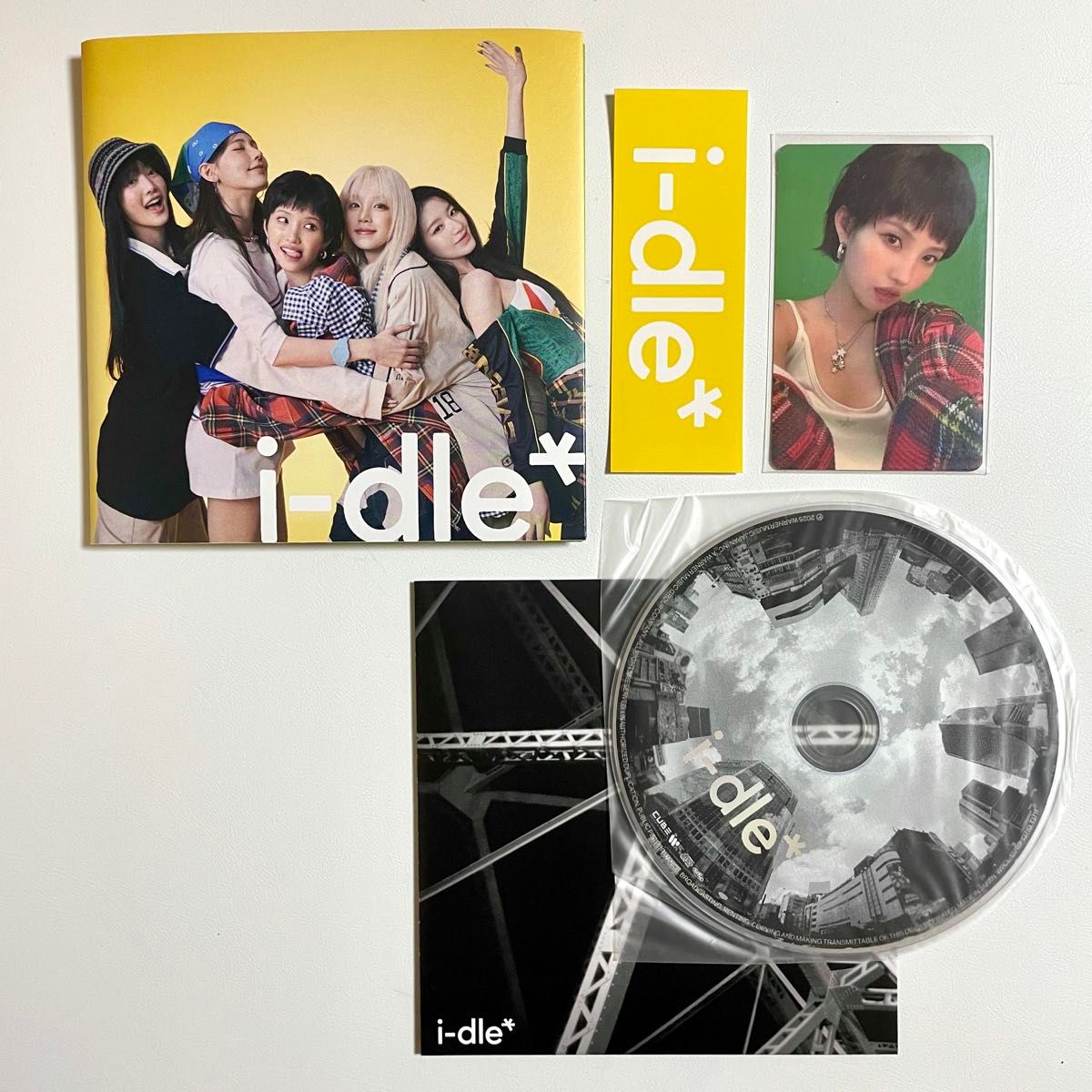 i-dle 怎么办呢 专辑 海报版 曹柔理 组合 特典卡 海报