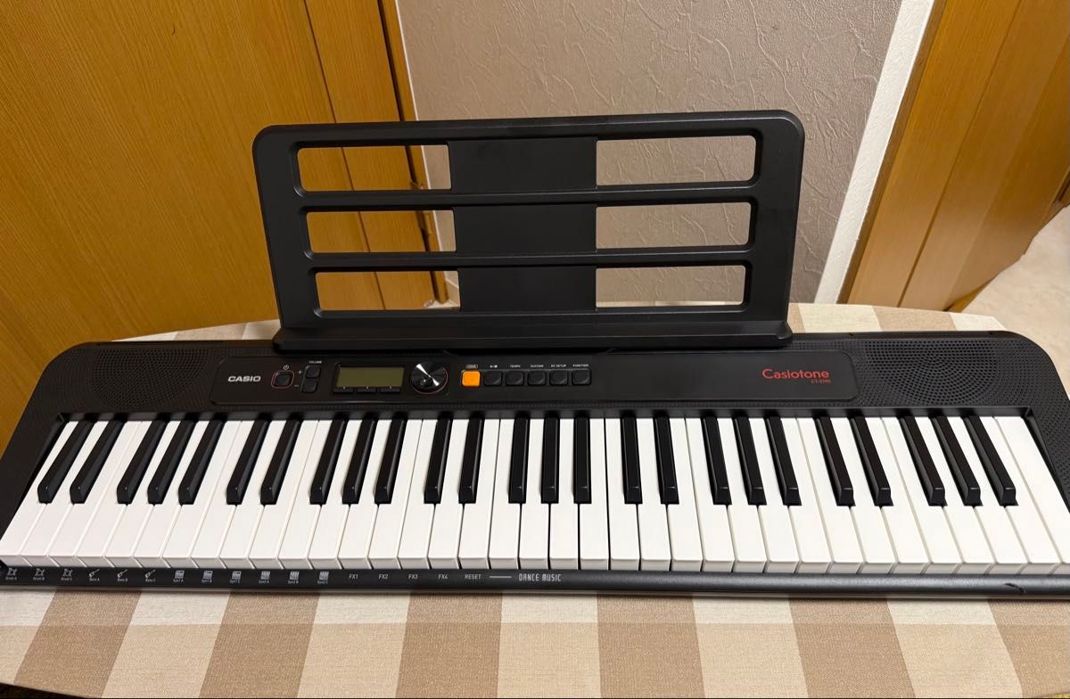 卡西欧 Casiotone CT-S195 电子键盘 61键 附带谱架&另售琴包