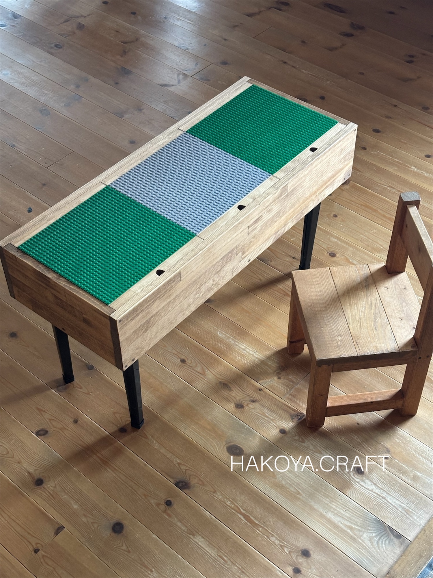 【新作】123.Play Table乐高桌/LEGO/折叠/折叠/儿童桌/客厅桌/玩具收纳