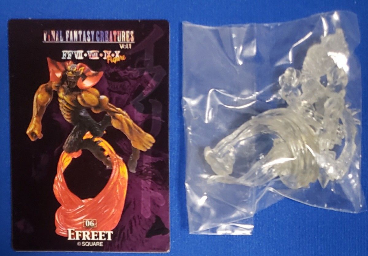 FF生物 Vol.1 伊弗利特 透明版 未拆封 稀有品