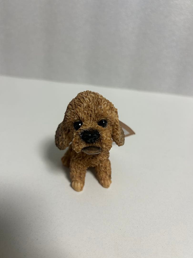 玩具贵宾犬摆件 室内装饰小物 园艺 人偶