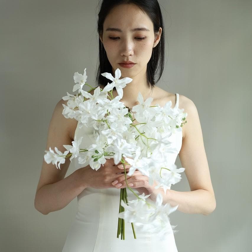 Wedding Bouquet White Shiro-muku Bouquet Pre-wedding Photoshoot Artificial Flower Bouquet