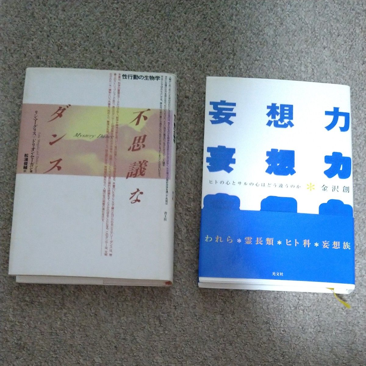 不可思议的舞蹈性行为的生物学妄想力人类的心和猴子的心2册套装