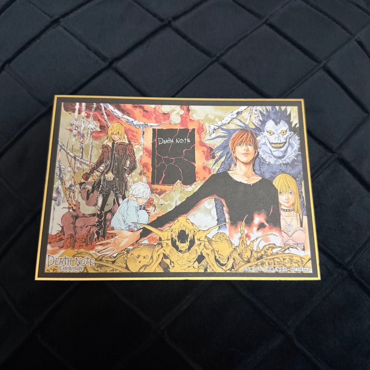DEATH NOTE EXHIBITION死亡笔记展限定迷你彩纸