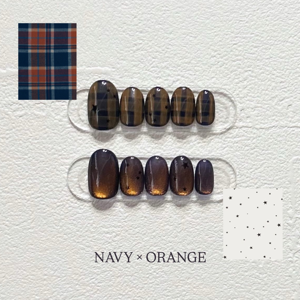 Nail Tips Order | Korean Nail | Nuance | Check | Glossy | Plump | y2k | Autumn/Winter Nail | Star | Magnet