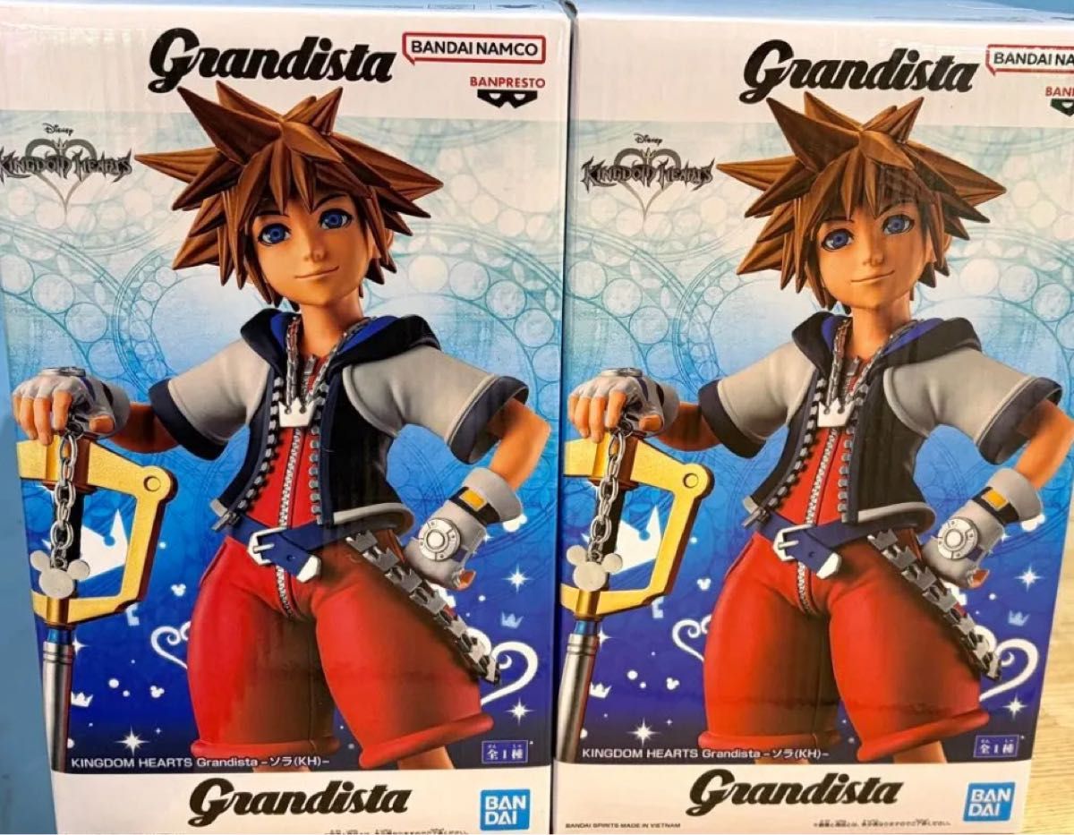 KINGDOM HEARTS Grandista 索拉手办 2个 Kingdom Hearts