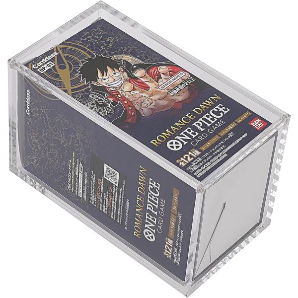 BOX装载机可收纳带链接的卡片游戏盒的磁铁装载机 (透明，连衣裙 · 游戏王 (初期)BOX对应)