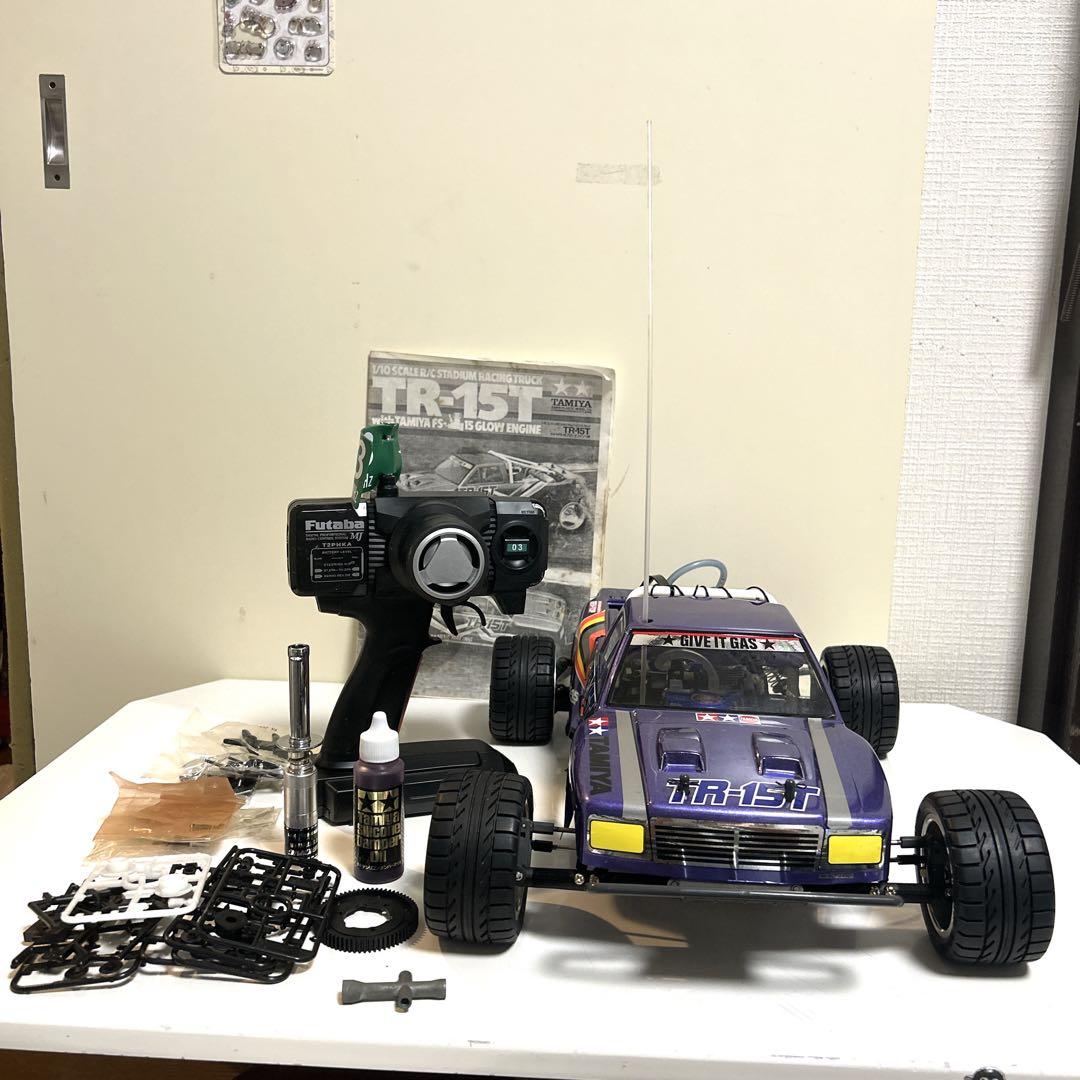TAMIYA TR-15T Radio-Controlled Car with Futaba Transmitter Set, Tamiya