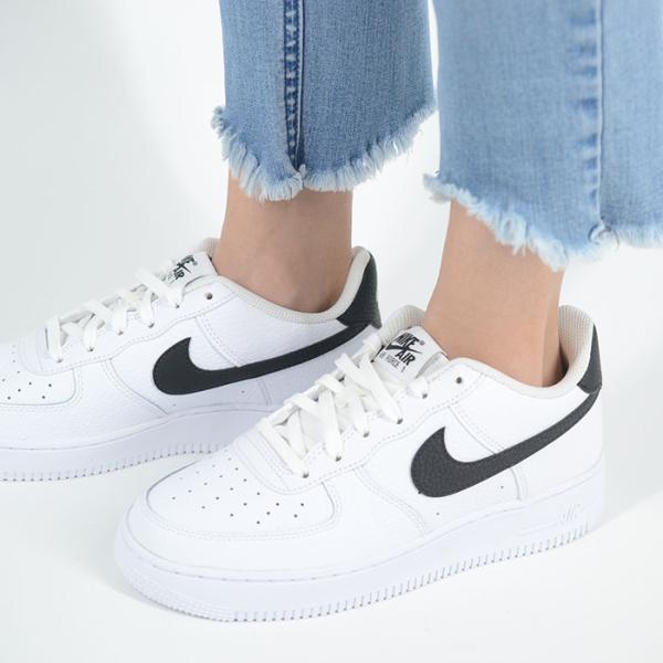 NIKE AIR FORCE 1 ( GS ) 耐克 Air Force 女士运动鞋 黑白 ct3839-100