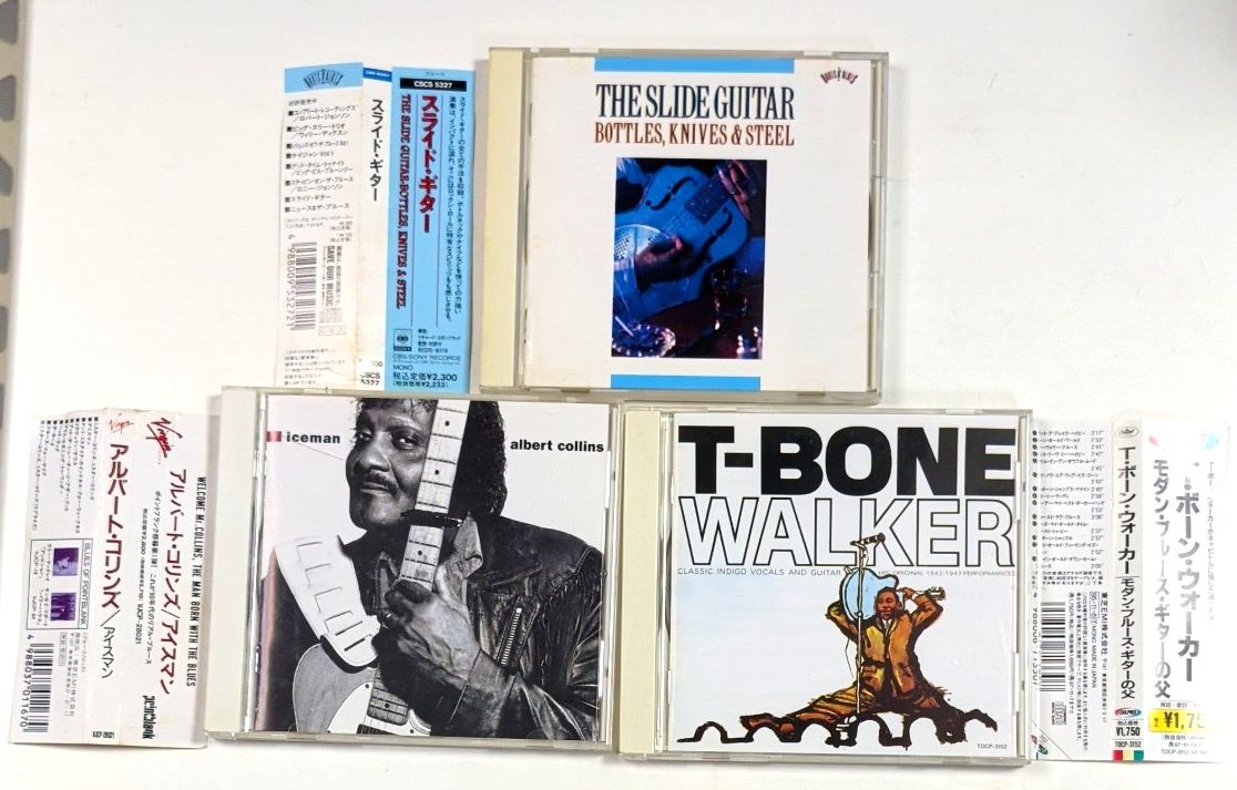【名盘CD三张套装】西洋音乐布鲁斯CD，收录阿尔伯特·科林斯等艺人，附赠封套