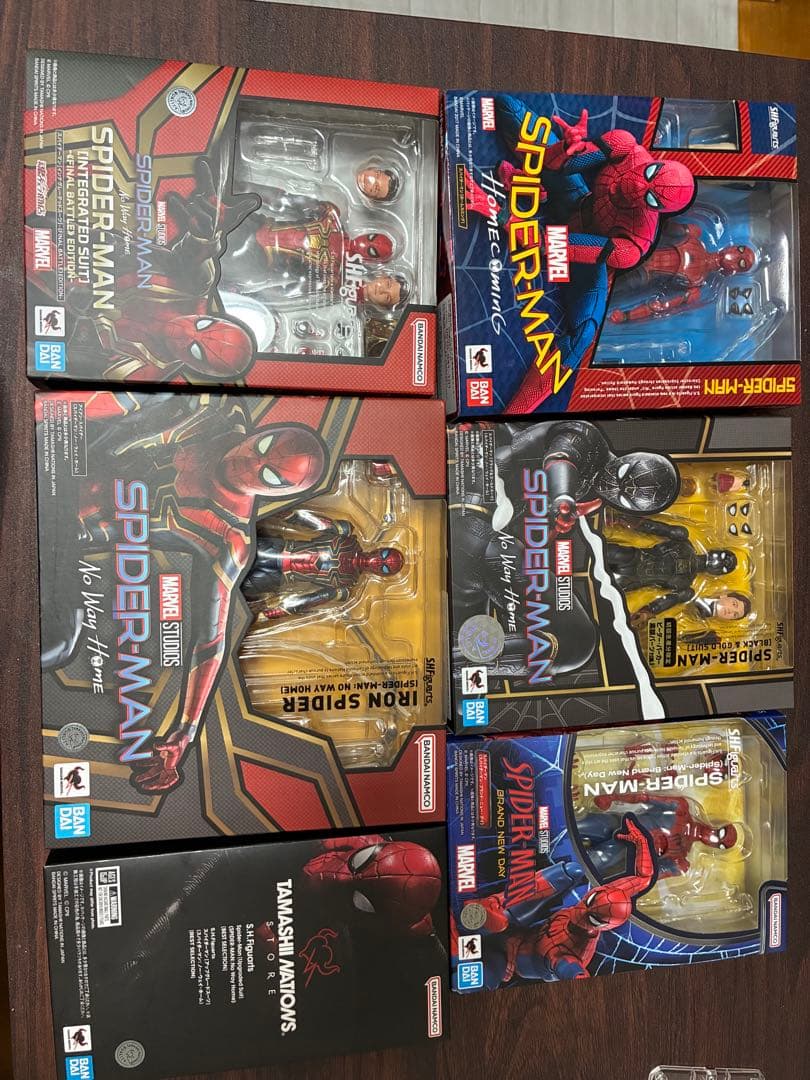 S.H.Figuarts スパイダーマン まとめ売り