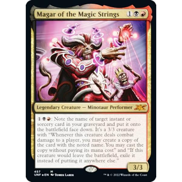 【ギャラクシー・FOIL】マジックザギャザリング UNF EN 457 Magar of the Magic Strings (英語版 神話レア) UNFINITY