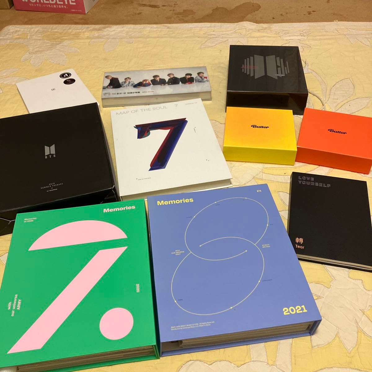 BTS アルバム DVD まとめ売り Memories MAP OF THE SOUL Butter