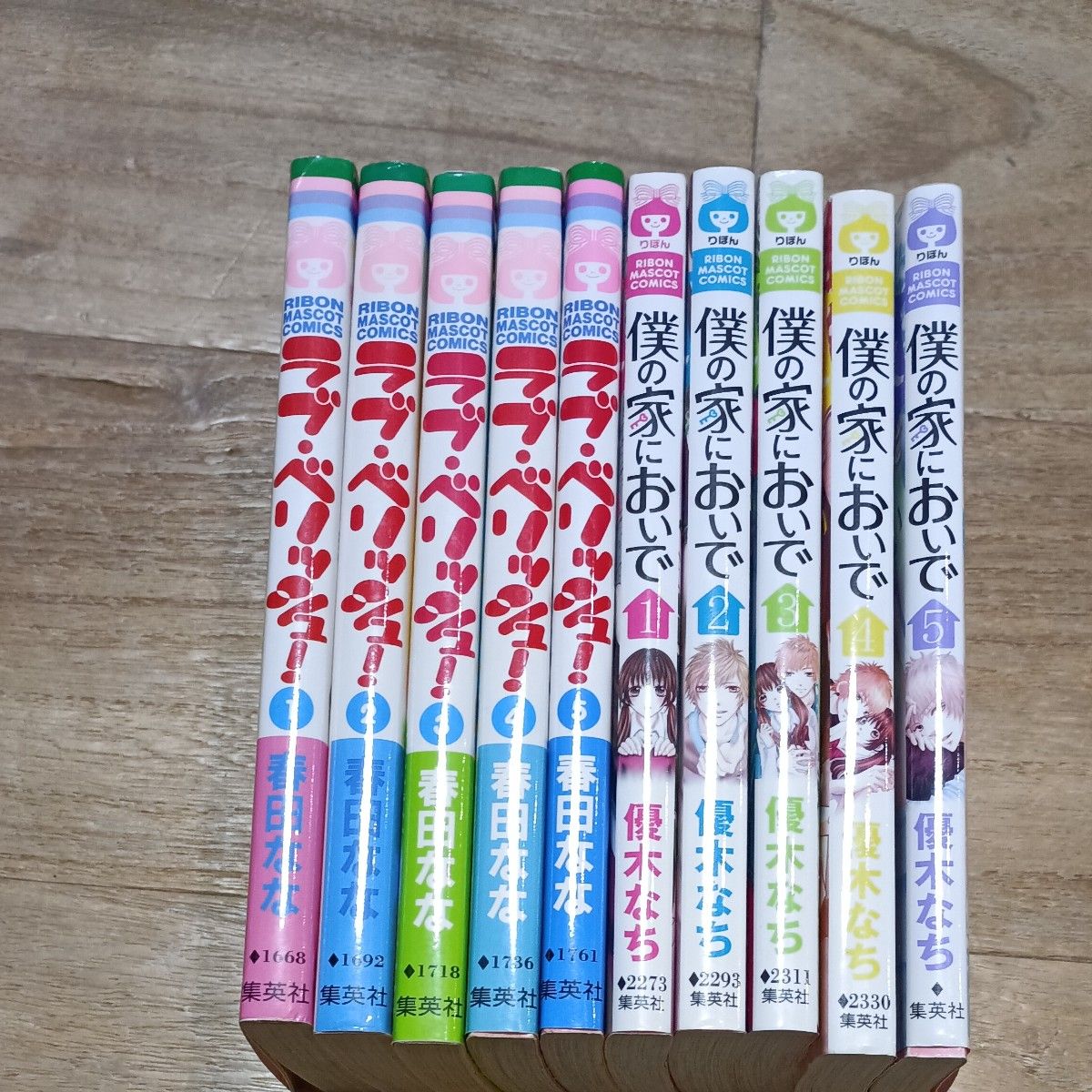 《Love Bitch!》全5卷 & 《来我家吧》1-5卷 共10册套装