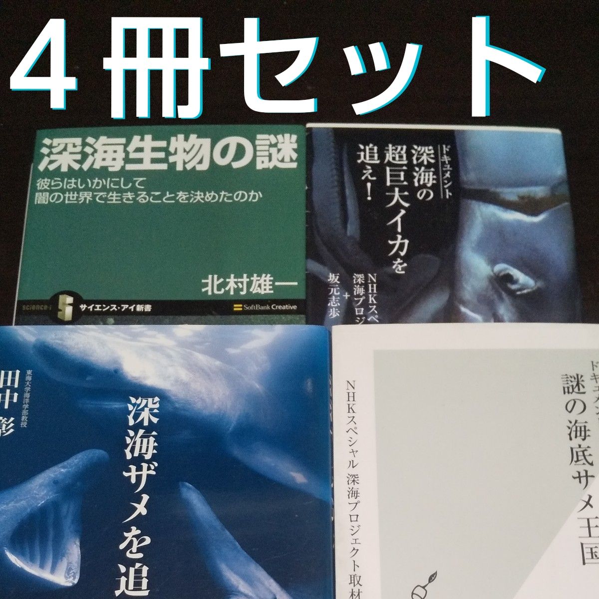 [深海生物的书] 《4册套》