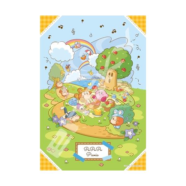 ENSKY 星之海洋:卡比 普普的野餐 26×38厘米 拼图 300片 JIGSAW PUZZLE 300-1