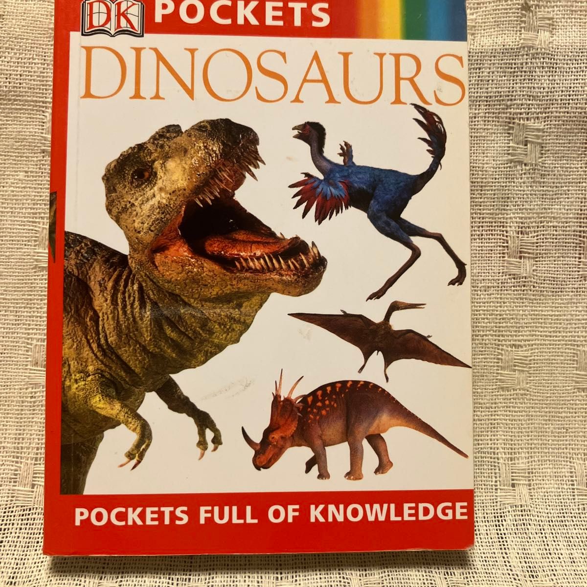儿童读物 益智书籍 英语书 DK POCKETS DINOSAURS 恐龙图鉴 英文原版