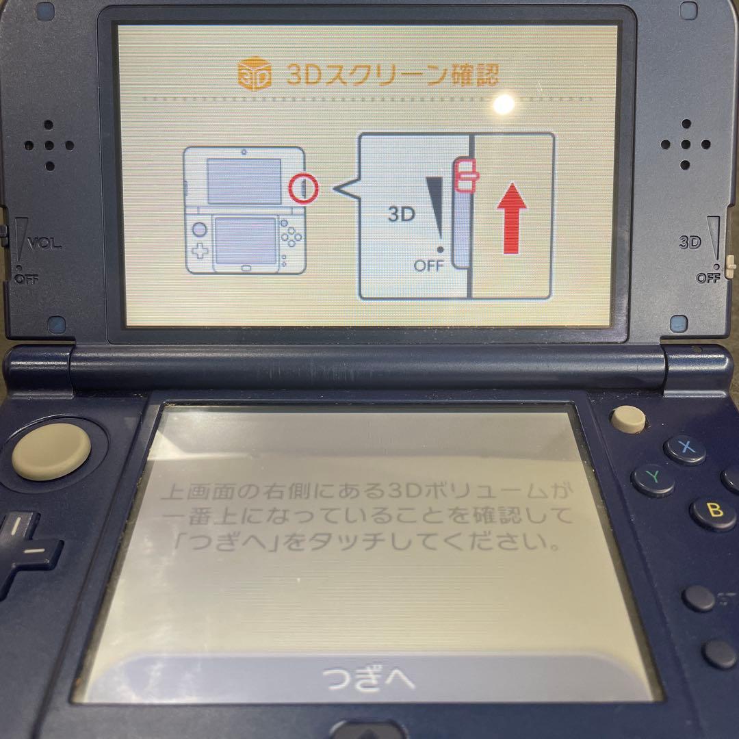 任天堂 New 3DS LL 主机 金属蓝