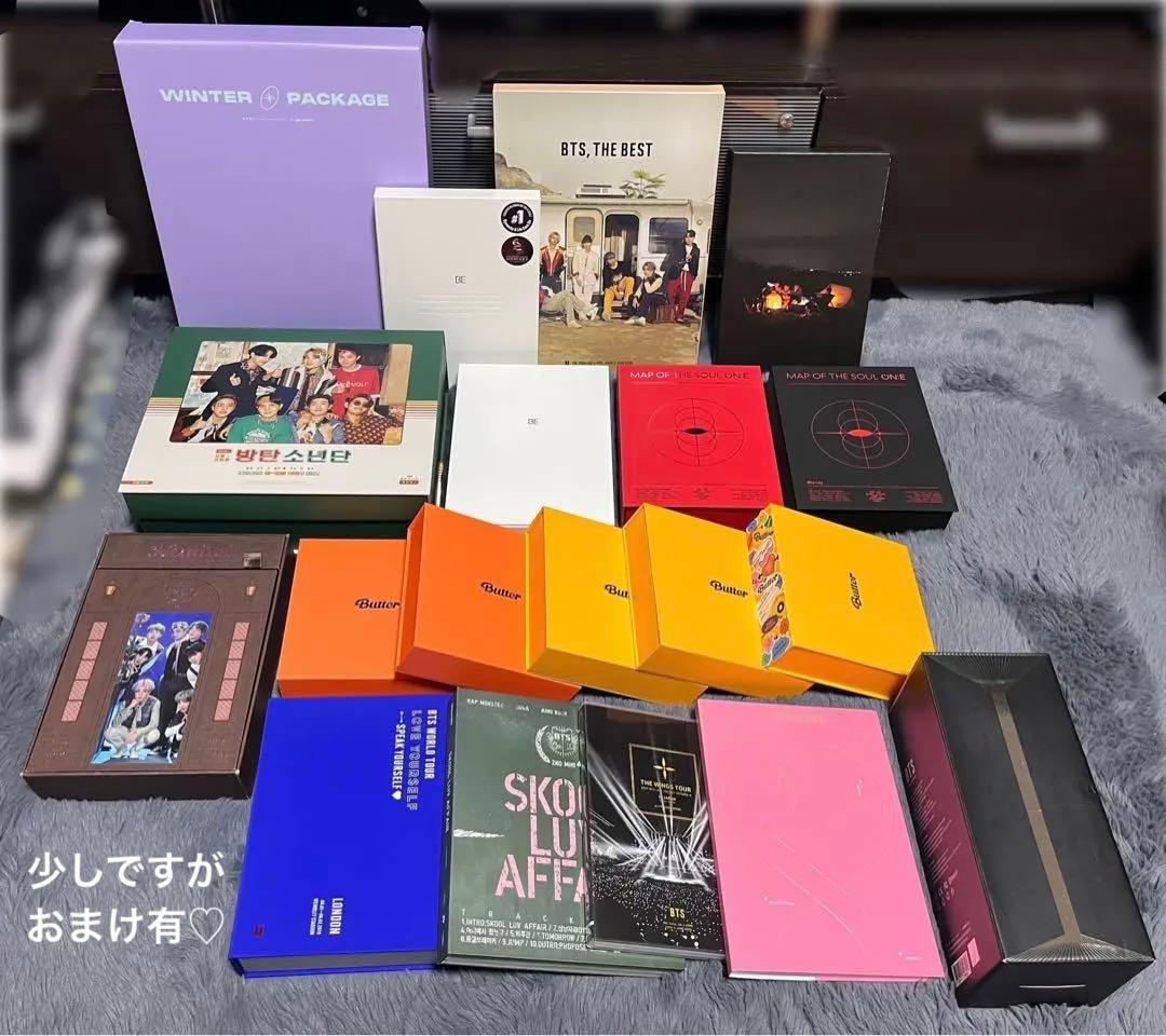 BTS专辑，DVD等集中销售【 ※ 附件的不足】