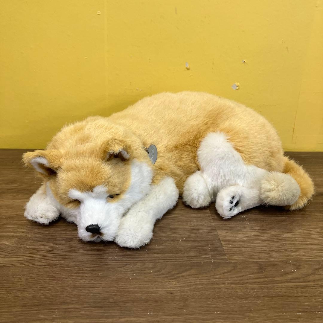 3F Perfect Pet Shiba Inu Large Plush Realistic Breathing Junk Retro