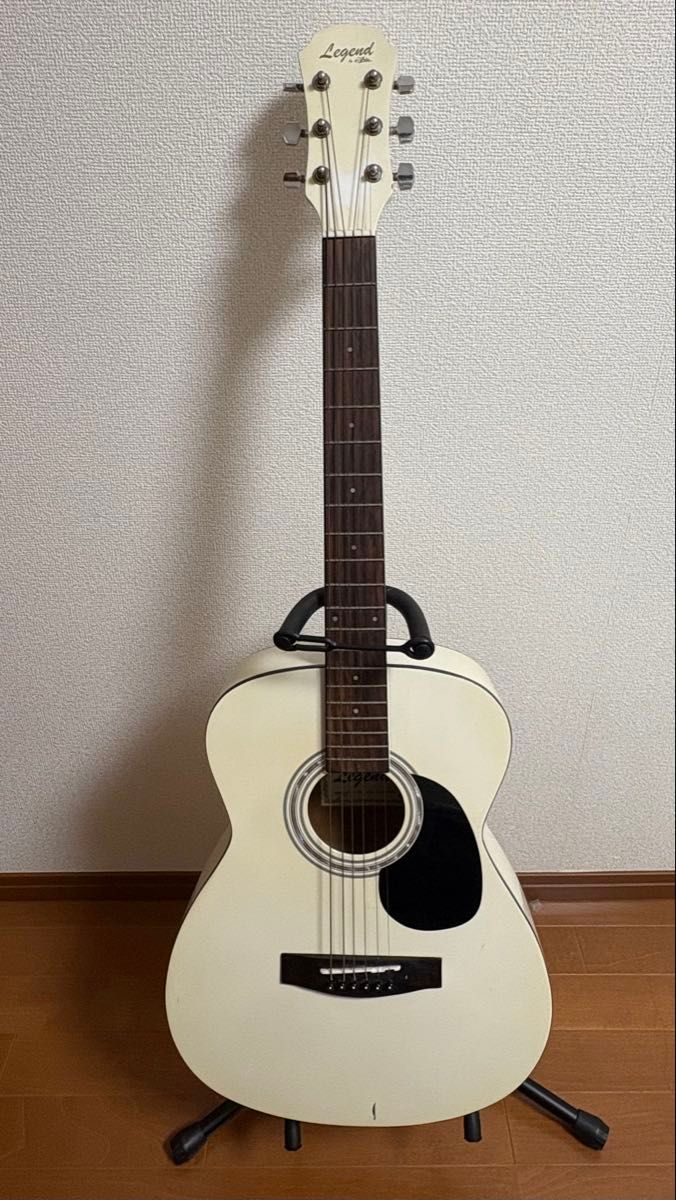 【降价】Aria传奇系列原声吉他 白色 适合初学者