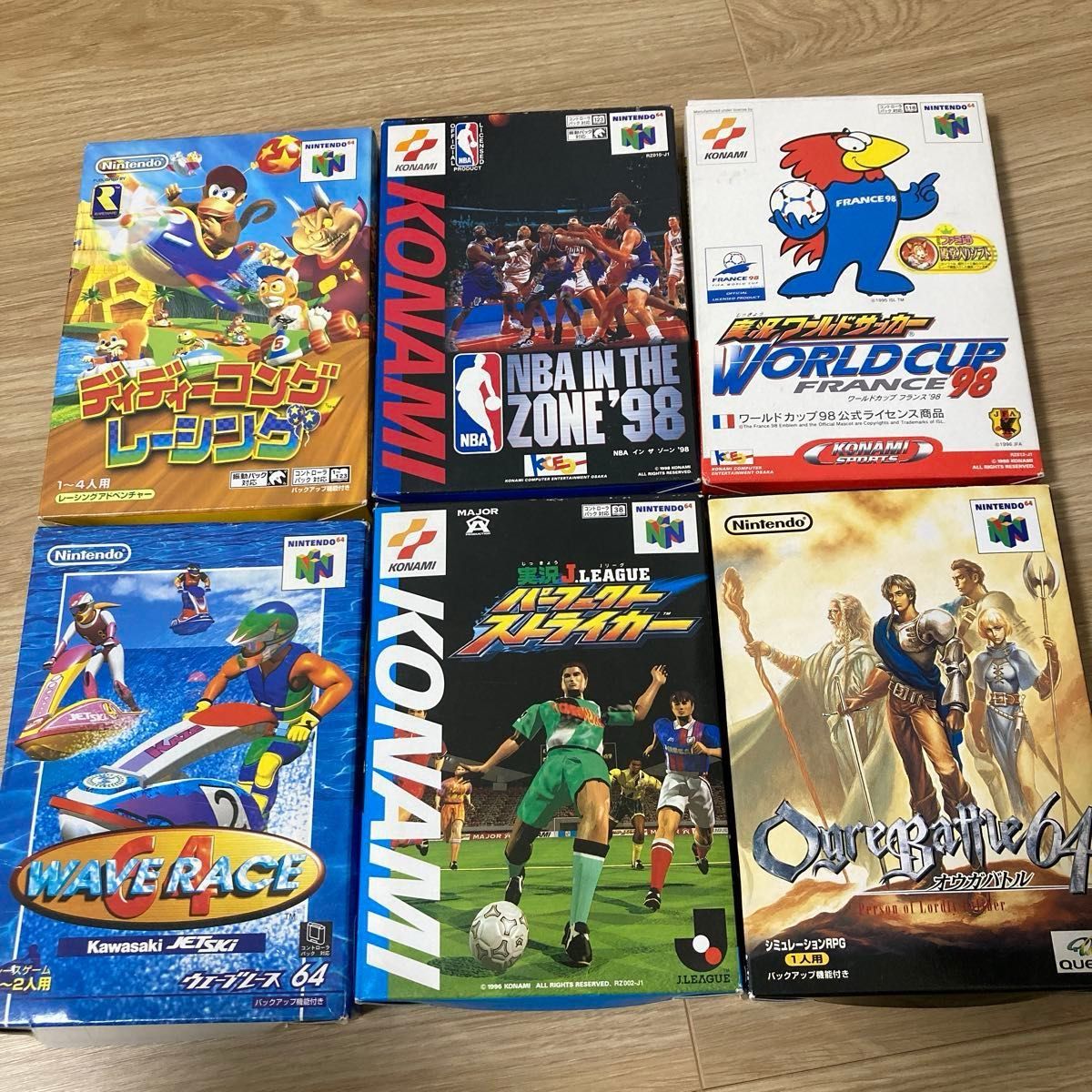 Bundle sale of 6 Nintendo 64 games, including Diddy Kong Racing and more.