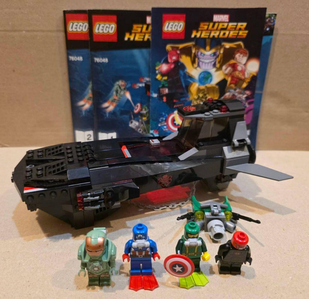 正品 LEGO 迷你人偶 漫威 76048 钢铁骷髅