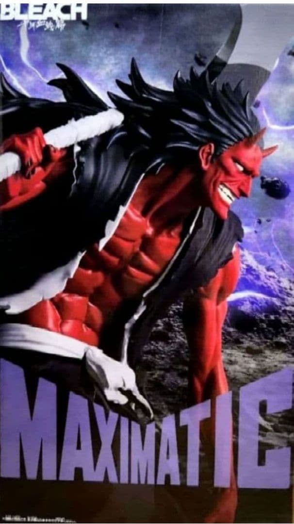 BLEACH MAXIMATIC Kenpachi Zaragi Figure Bankai Version