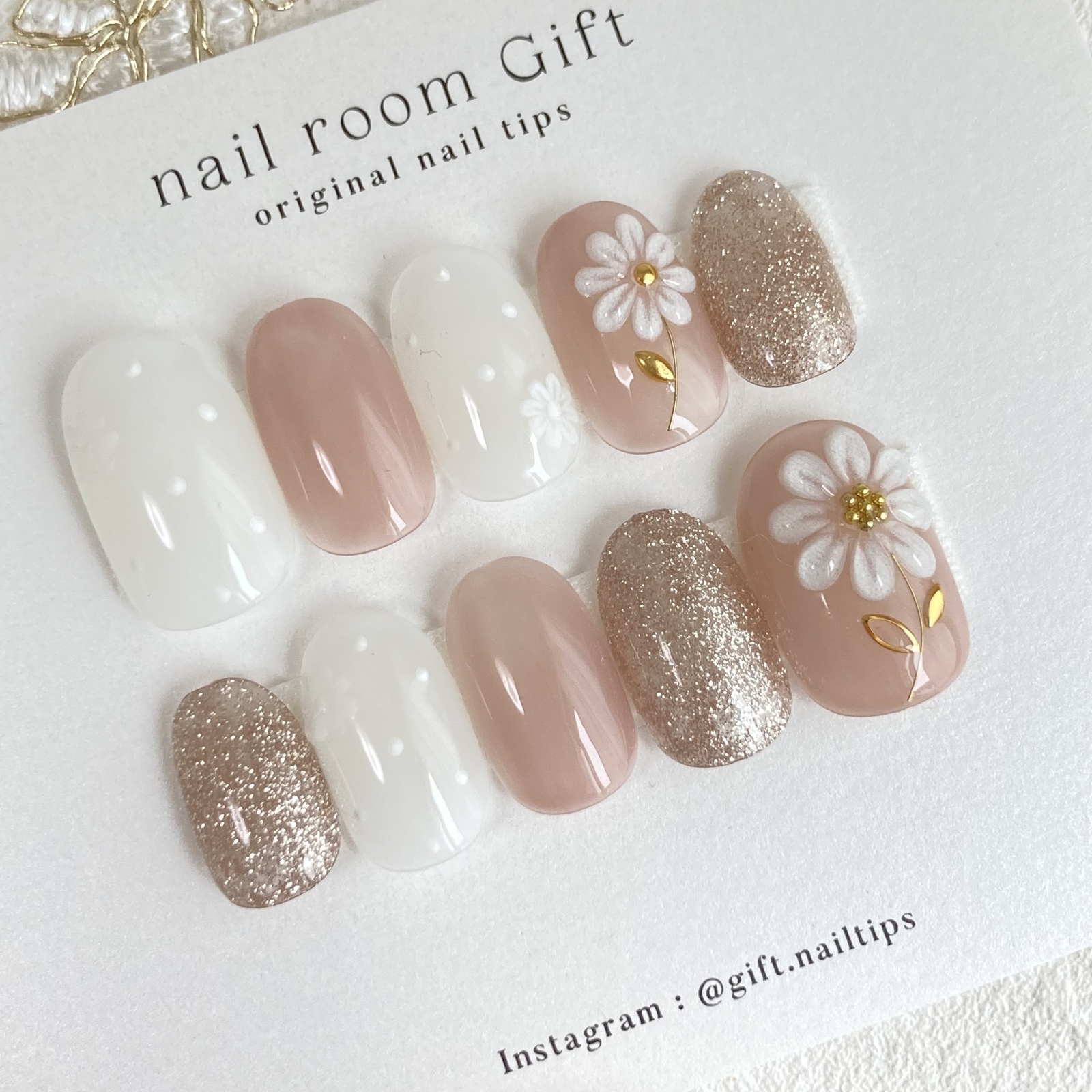 🌼Plump Flower and Dot Nail
Wedding Nail, Bridal Nail, Flower Nail, Floral Nail, Flower Nail, Dot Nail, Maturely Cute