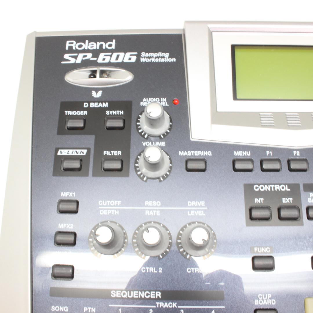 Roland罗兰SP-606采样器美品电源确认完毕现状品