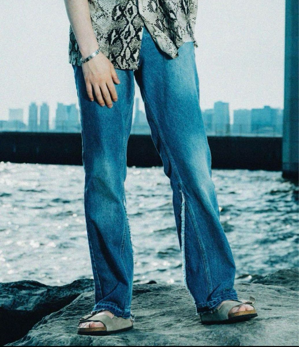 【FTW】DIVISION DENIM PANTS M码 牛仔裤 直筒牛仔裤 靛蓝色