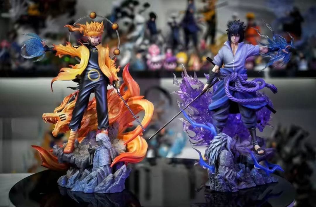 NARUTO Naruto Sasuke Figure 2-Piece Set