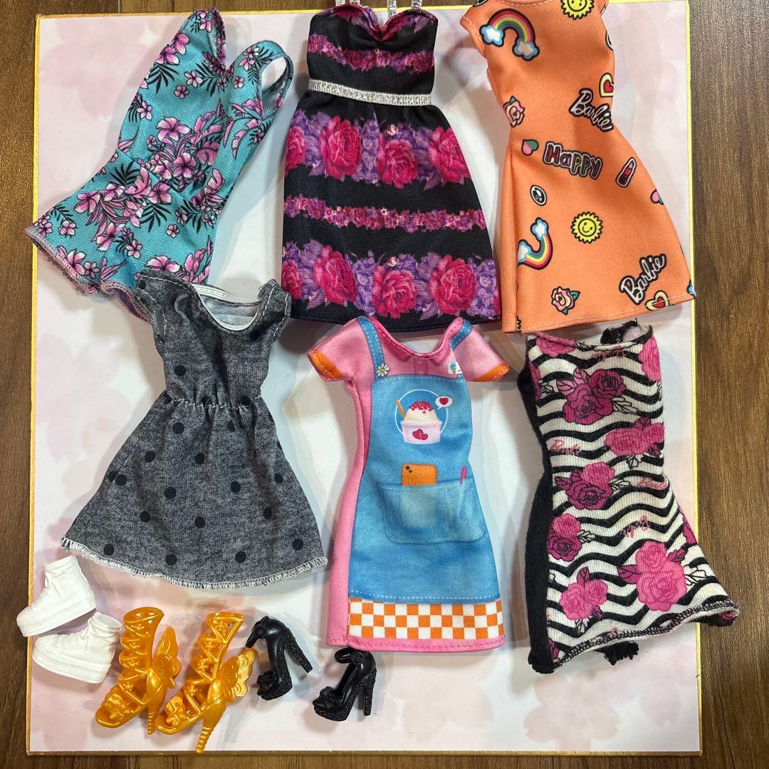 Barbie Clothes Shoes Dress-Up Doll