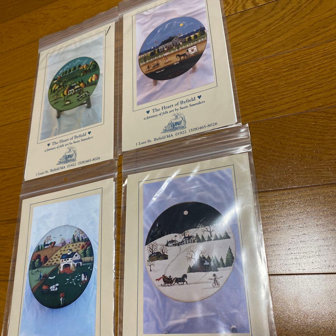 Toll Paint Suzie Sanders 1988 Vintage Landscape Packet 4 Sheets