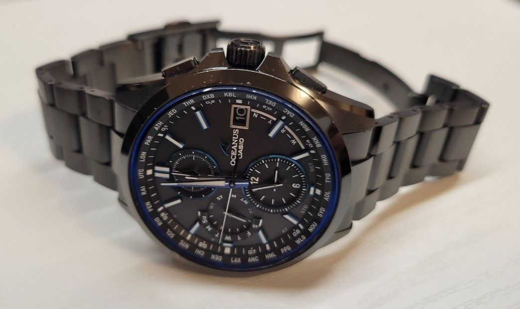 CASIO OCEANUS Classic Line OCW-T2600B-1AJF 电波太阳能