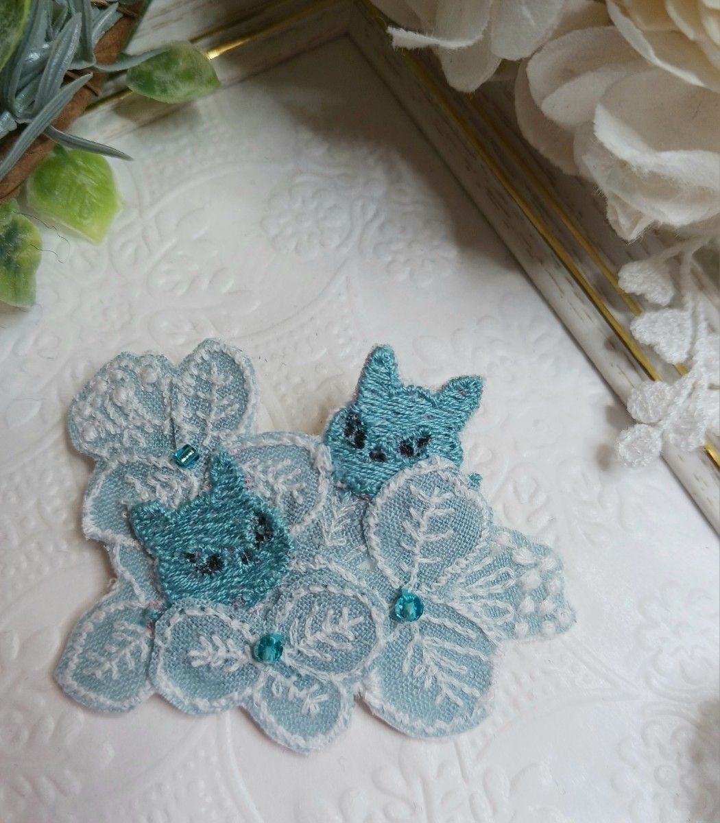 ☆ハンドメイド☆ミナペルホネン&pjc※ブローチ